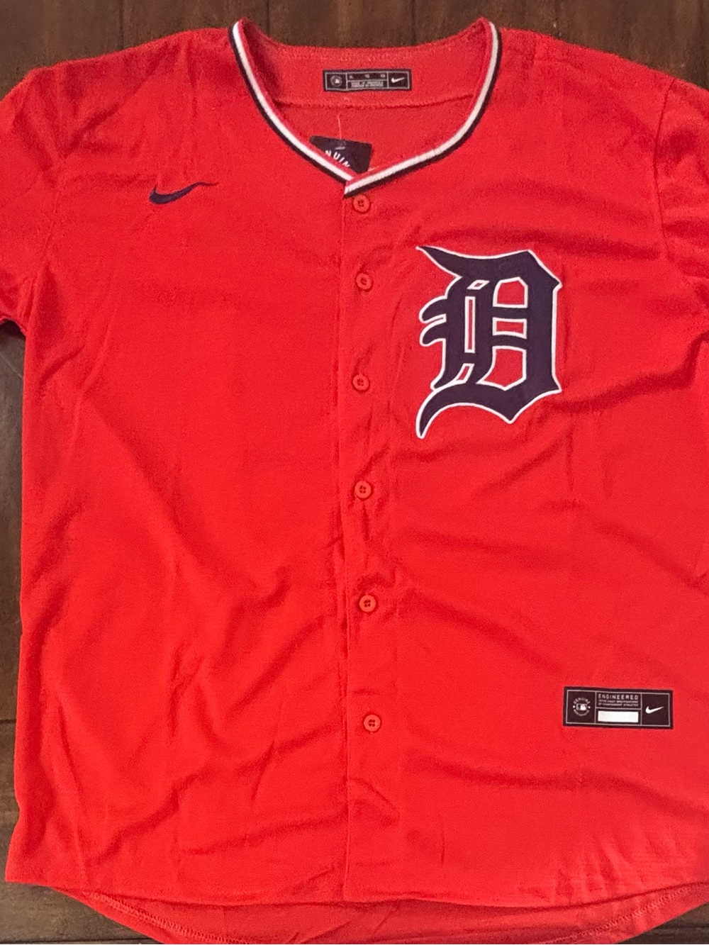 Detroit Tigers Spencer Torkelson Adult XL (Orange) Alternate Jersey NWT